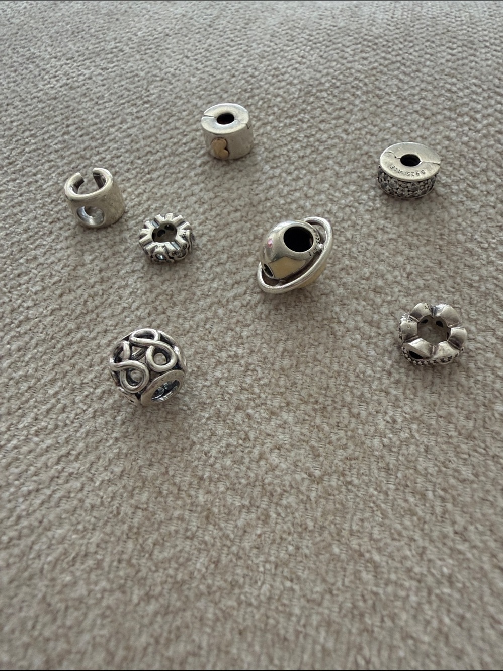 Pandora charms can be sold separately or all